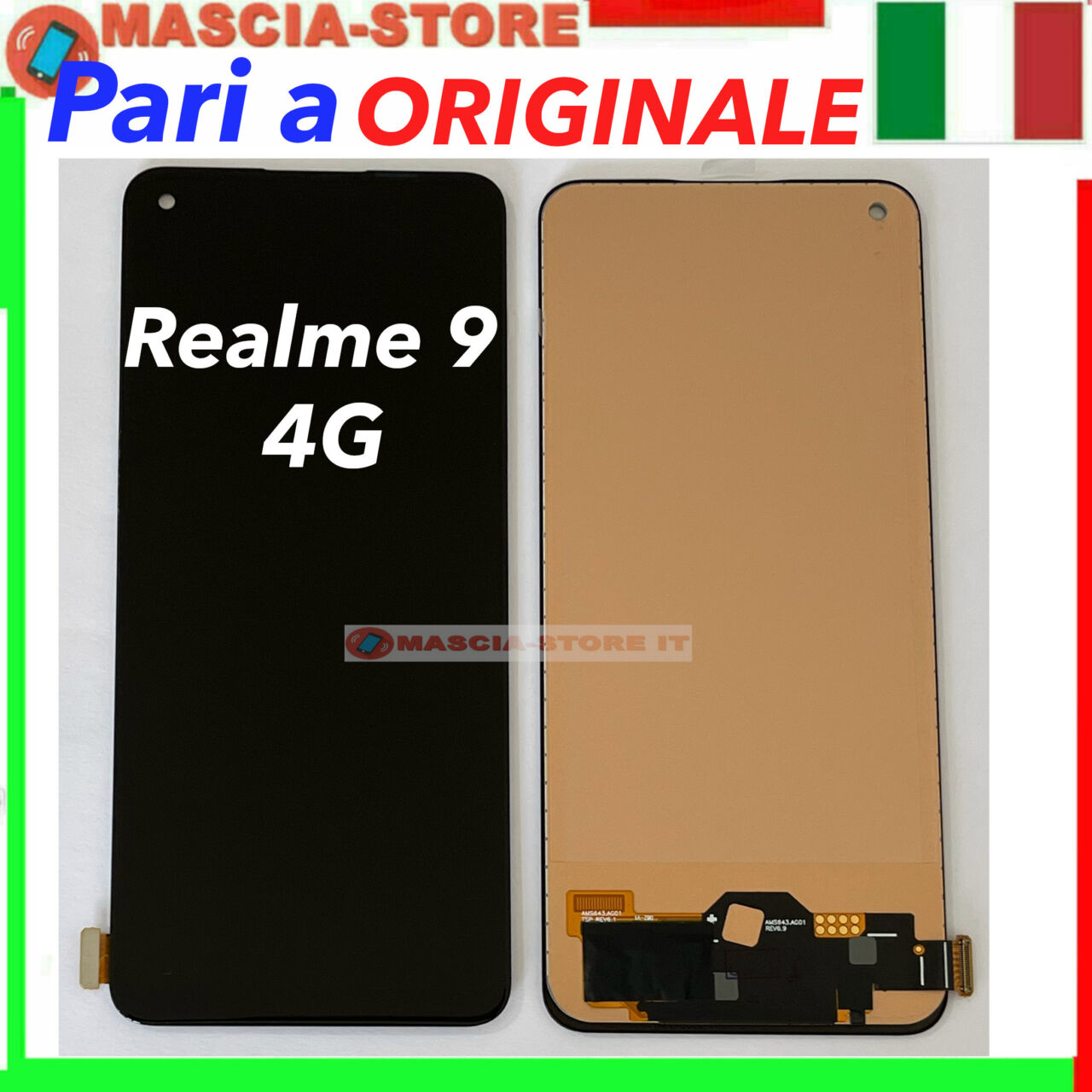 DISPLAY OPPO REALME 9 4G RMX3521 VETRO SCHERMO LCD + TOUCH SCREEN